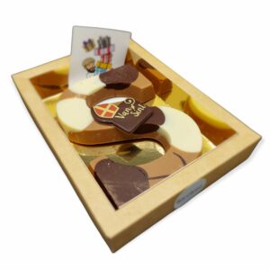 Chocolade letter, 100 gram Tricolore