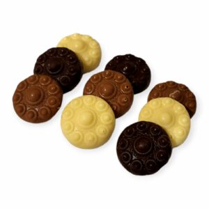 Zeeuwse Knop flikjes, melk chocolade